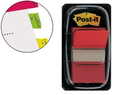 [70071392719] BANDERITAS SEPARADORAS 680-1 ROJA DISPENSADOR DE 50 UNIDADES
