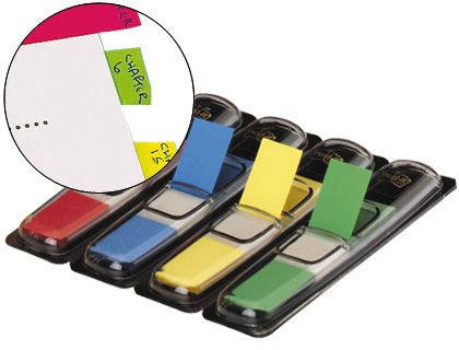 [70071353570 (683-49)] BANDERITAS SEPARADORAS 683-4 DISPENSADOR 4 COLORES
