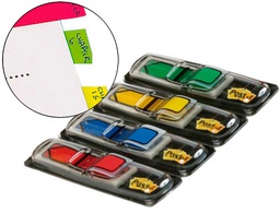 [70071353604 (70071128295)] BANDERITAS SEPARADORAS FLECHAS DISPENSADOR 4 COLORES CLASICOSPOST-IT INDEX 684ARR3 96 BANDERITAS