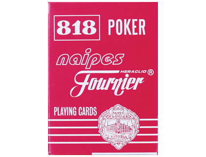 [10023377] BARAJA FOURNIER POKER INGLES Nº818 55 CARTAS