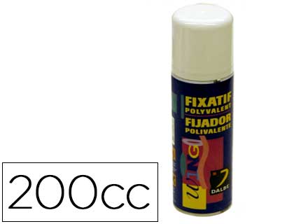 [4210022] BARNIZ DALBE WINGO SPRAY FIJATIVO PARA CARBONCILLO BOTEDE 200 ML