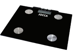 [7148] BASCULA DE BAÑO JOCCA HASTA 150KG MIDE EL PORCENTAJE DE GRASA CORPORAL CON MEMORIA