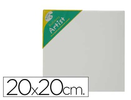 [452122200] BASTIDOR ARTIST LIENZO GRAPADO TRASERO ALGODON 100% 20X20 CM