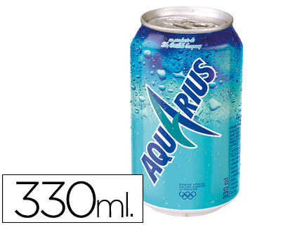 [010686] BEBIDA ISOTONICA AQUARIUS LIMON LATA 330 ML