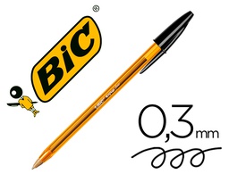[872731] BOLIGRAFO BIC CRISTAL PUNTA FINA NEGRO