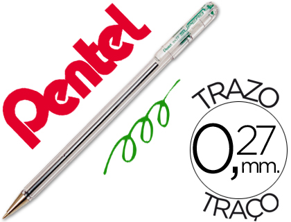 [BK-77 D] BOLIGRAFO PENTEL BK-77 D VERDE