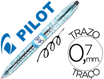 [NB2P7N] BOLIGRAFO PILOT GEL B2P NEGRO
