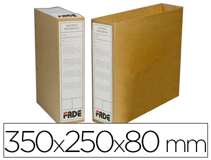 [400042271] BOLSA ARCHIVO DEFINITIVO FADE FOLIO KRAFT BICOLOR