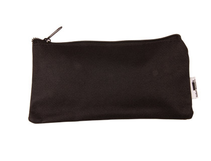 [PX01] BOLSO ESCOLAR PORTATODO LIDERPAPEL ESTRECHO NEGRO 200X60 MM