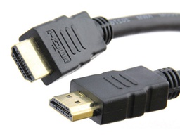 [MRCS139] CABLE HDMI MEDIARANGE 1,4 PINES ALTA VELOCIDAD LONGITUD 1,5 MT COLOR NEGRO