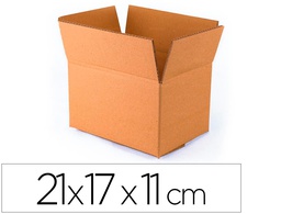 [KF26138] CAJA PARA EMBALAR Q-CONNECT FONDO AUTOMATICO MEDIDAS 210X170X110 MM ESPESOR CARTON 3 MM