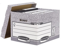 [00810-FFEU] CAJON FELLOWES CARTON RECICLADO PARA ALMACENAMIENTO DE ARCHIVO CAPACIDAD 4 CAJAS DE ARCHIVO TAMAÑO DIN A4