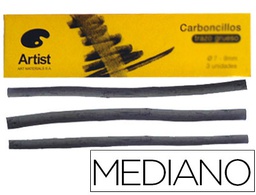 [W002] CARBONCILLO ARTIST MEDIANO 5-6 MM CAJA DE 6 UNIDADES
