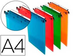 [100330406] CARPETA COLGANTE ELBA DIN A4 POLIPROPILENO PACK DE 10 UNIDADES COLORES SURTIDOS