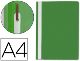 [KF01456] CARPETA DOSSIER FASTENER PLASTICO Q-CONNECT DIN A4 VERDE