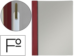 [13203] CARPETA DOSSIER FASTENER PVC ESSELTE FOLIO BURDEOS