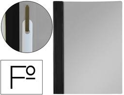 [13209] CARPETA DOSSIER FASTENER PVC ESSELTE FOLIO NEGRO