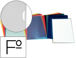 [46015] CARPETA ESSELTE DOSSIER UÑERO PLASTICO FOLIO TRANSPARENTE 110 MICRAS