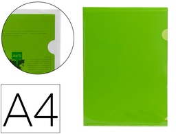 [BL10] CARPETA LIDERPAPEL DOSSIER UÑERO 44003 POLIPROPILENO DIN A4 VERDE 20 HOJAS