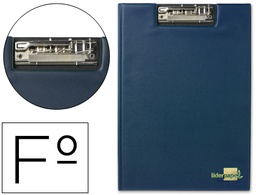 [MS03] CARPETA LIDERPAPEL MINICLIP SUPERIOR FOLIO PLASTICO AZUL