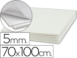 [LU09] CARTON PLUMA LIDERPAPEL ADHESIVO 1 CARA 70X100 CM ESPESOR 5 MM