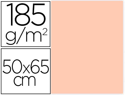 [C400080163] CARTULINA CANSON 50X65 83 CARNE CM 185 GR -UNIDAD-