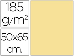 [C200040219] CARTULINA CANSON 50X65 02 CREMA CM 185 GR -UNIDAD-