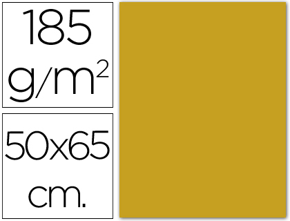 [C200040241] CARTULINA CANSON 50X65 32 CUERO CM 185 GR -UNIDAD-