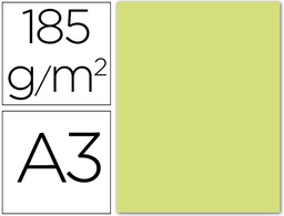 [C200040206] CARTULINA CANSON DIN A3 27 VERDE MANZANA 185 GR -UNIDAD-