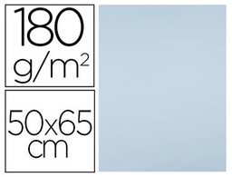 [CX24] CARTULINA LIDERPAPEL 50X65 CM 180G/M2 CELESTE