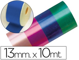 [880135] CINTA FANTASIA 10 MT X 13 MM AZUL