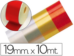 [880220] CINTA FANTASIA 10 MT X 19 MM ROJO