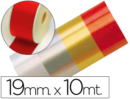[880220] CINTA FANTASIA 10 MT X 19 MM ROJO