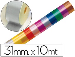 [870205] CINTA FANTASIA 10 MT X 31 MM PLATA