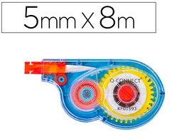 [KF01593] CORRECTOR Q-CONNECT CINTA BLANCO 5 MM X 8 MT
