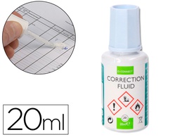 [KF10507] CORRECTOR Q-CONNECT APLICADOR PINCEL BOTE 20 ML