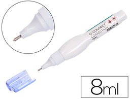 [KF00271] CORRECTOR Q-CONNECT LAPIZ 8 ML CON PUNTA METALICA