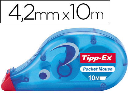 [8207892] CORRECTOR TIPP-EX CINTA POCKET MOUSE 4,2 MM X 10 MT