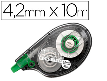 [CT-YT4-20] CORRECTOR TOMBOW MONO CT-YT4 CINTA 4,2 MM X 10 MT