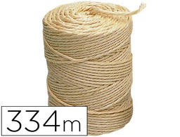 [CU03] CUERDA SISAL 3 CABOS LIDERPAPEL ROLLO 2 KG
