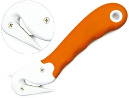 [KF16820] CUTTER Q-CONNECT COMBI DE SEGURIDAD SX782N-1 CON CUCHILLA FIJA OCULTA PARA EVITAR CORTES