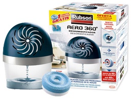 [2626322] DESHUMIDIFICADOR RUBSON AERO 360º + PASTILLA RECAMBIO GRATIS 189X118X241 MM