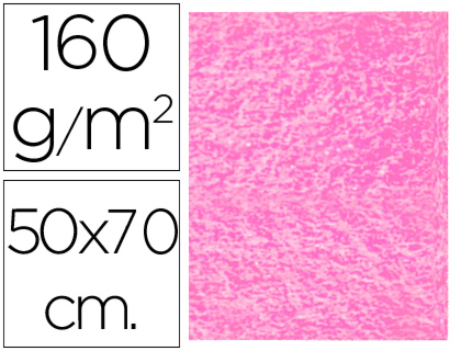 [FE05] FIELTRO LIDERPAPEL 50X70CM ROSA 160G/M2
