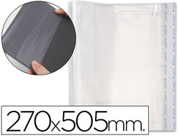 [02009] FORRALIBRO PP AJUSTABLE ADHESIVO 270X505 MM -BLISTER