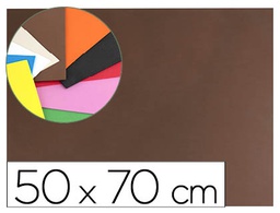 [GE53] GOMA EVA LIDERPAPEL 50X70CM 60G/M2 ESPESOR 1.5MM MARRON