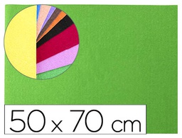 [GE16] GOMA EVA LIDERPAPEL 50X70CM 60G/M2 ESPESOR 2MM TEXTURA TOALLA VERDE