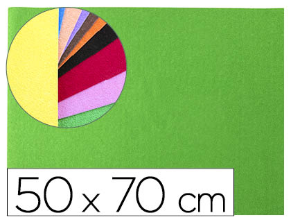 [GE16] GOMA EVA LIDERPAPEL 50X70CM 60G/M2 ESPESOR 2MM TEXTURA TOALLA VERDE