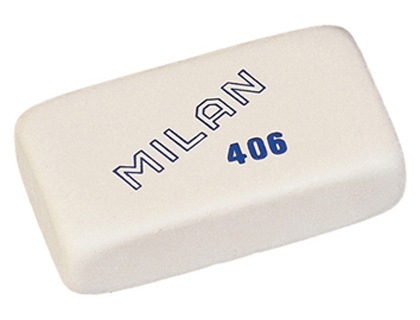 [CNM406] GOMA DE BORRAR MILAN 406 UNIDAD