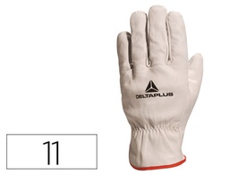 [FBN4911] GUANTES DELTAPLUS PIEL VACUNO ESPECIAL PARA TODO TIPO DE TRABAJOS EL MAS VENDIDO DEL MERCADO TALLA 11