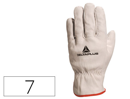 [FBN4907] GUANTES DELTAPLUS PIEL VACUNO ESPECIAL PARA TODO TIPO DE TRABAJOS EL MAS VENDIDO DEL MERCADO TALLA 7